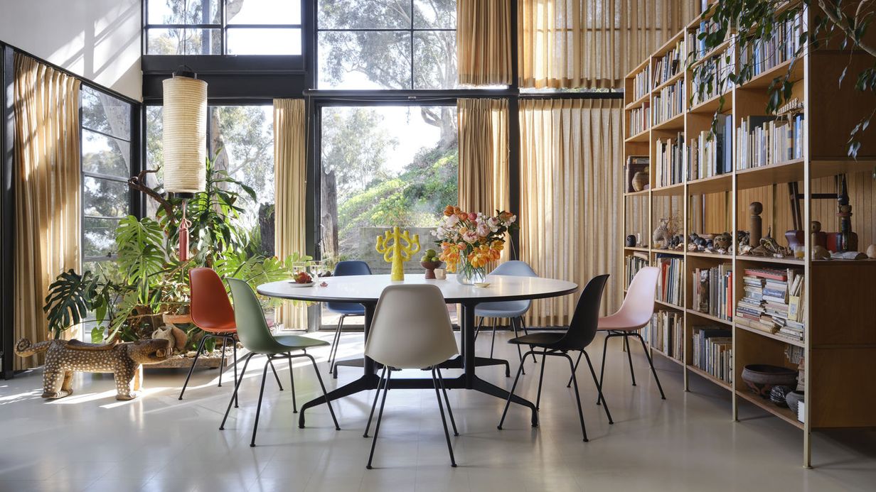 Stagged at Eames House